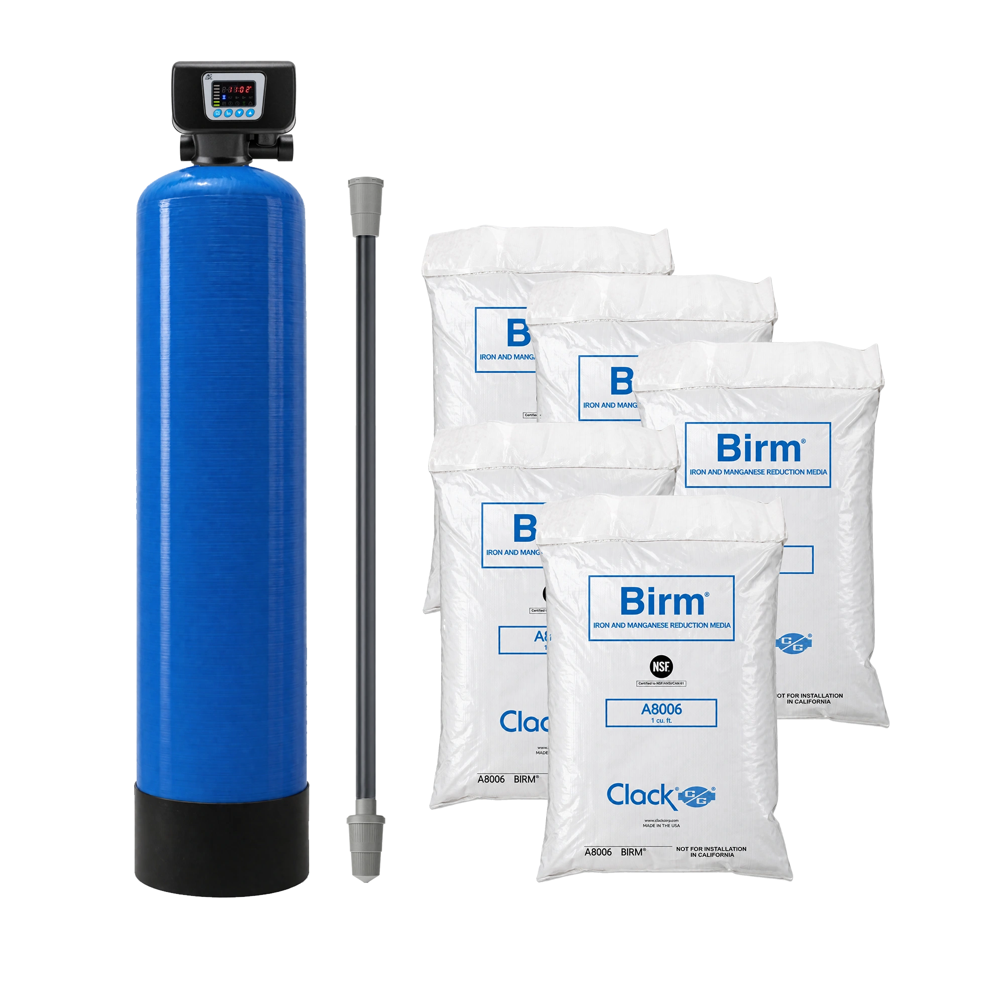 BIRM® Catalytic Iron Removal Filter(Sized Unit)